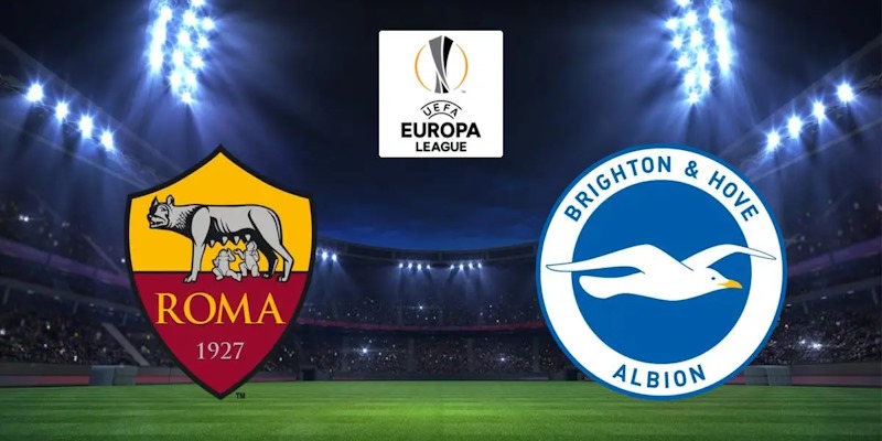 Thành tích trong 5 lần đối đầu trực tiếp cặp  Roma vs Brighton & Hove Albion